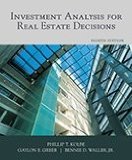 Investment Analysis for Real Estate Decisions:  cover art