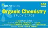 Organic Chemistry Sparknotes Study Cards: 2014 9781411470057 Front Cover
