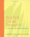 Applied Social Research A Tool for the Human Services cover art