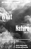 What Nature  9781946511058 Front Cover
