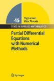Partial Differential Equations with Numerical Methods  cover art