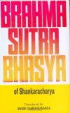 Brahma-Sutra Bhasya of Sankaracarya  9788175051058 Front Cover