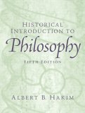 Historical Introduction to Philosophy  cover art