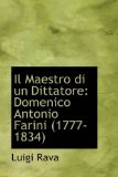 Maestro Di un Dittatore Domenico Antonio Farini (1777-1834) 2009 9781113118059 Front Cover