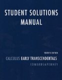 Student Solutions Manual Calculus Early Transcendentals cover art