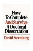 How to Complete and Survive a Doctoral Dissertation  cover art