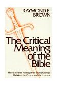 Critical Meaning of the Bible  cover art