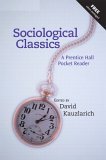 Sociological Classics A Prentice Hall Pocket Reader cover art