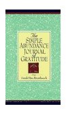 Simple Abundance Journal of Gratitude  9780446521062 Front Cover