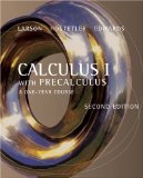 Calculus I with Precalculus A One-Year Course 2nd 2008 9780618568062 Front Cover