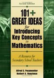 101+ Great Ideas for Introducing Key Concepts in Mathematics A Resource for Secondary School Teachers cover art