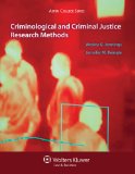 Criminological and Criminal Justice Research Methods  cover art