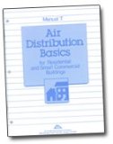 Air Distribution Basics for Residential and Small Commerical Buildings  9781892765062 Front Cover