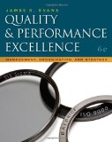Quality and Performance Excellence 6th 2010 9780324827064 Front Cover