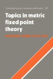 Topics in Metric Fixed Point Theory 2008 9780521064064 Front Cover