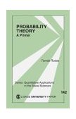 Probability Theory A Primer 2004 9780761925064 Front Cover