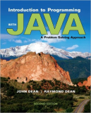 Introduction to Programming with Java: a Problem Solving Approach  cover art