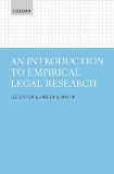 Introduction to Empirical Legal Research  9780199669066 Front Cover