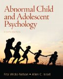 Abnormal Child and Adolescent Psychology 8th 9780205036066 Front Cover