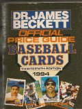 Official Price Guide to Baseball Cards, 1994 13th 1993 9780876379066 Front Cover