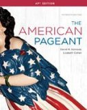 The American Pageant: Ap Edition 15th 9781111831066 Front Cover