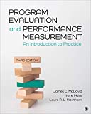 Program Evaluation and Performance Measurement: An Introduction to Practice  9781506337067 Front Cover