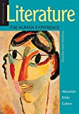 Literature: the Human Experience 13th 9781319105068 Front Cover