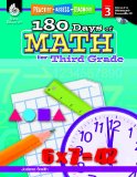 180 Days of Math for Third Grade Practice, Assess, Diagnose  9781425808068 Front Cover