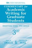 Commentary for Academic Writing for Graduate Students Essential Tasks and Skills cover art
