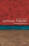 Critical Theory: a Very Short Introduction  cover art