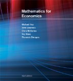 Mathematics for Economics, Third Edition  cover art