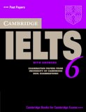 CAMBRIDGE IELTS 6 STUDENT'S BOOK WITH ANSWERS  cover art