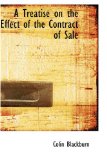 Treatise on the Effect of the Contract of Sale 2008 9780559853074 Front Cover