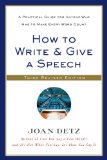 How to Write and Give a Speech Third Revised Edition cover art