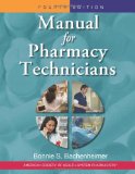 Manual for Pharmacy Technicians  cover art