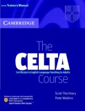 CELTA Course Trainer's Manual Certificate in English Language Teaching to Adults cover art
