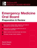 First Aid for the Emergency Medicine Oral Boards 2010 9780071445078 Front Cover
