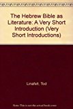 Hebrew Bible As Literature A Very Short Introduction  9780195300079 Front Cover
