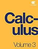Calculus Volume 3  9781938168079 Front Cover