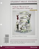 Strategic Management and Competitive Advantage, Student Value Edition  cover art