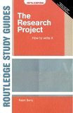 Your Research Project How to Manage It  9780415344081 Front Cover