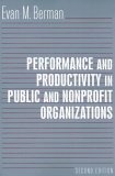 Performance and Productivity in Public and Nonprofit Organizations  cover art