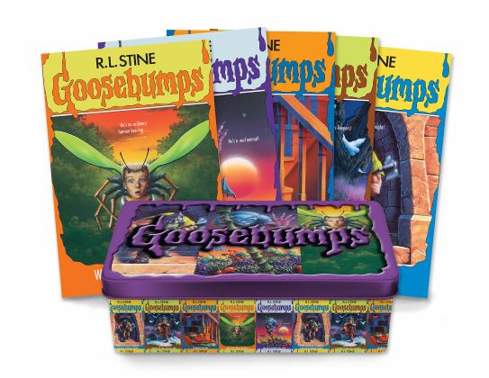 Goosebumps 25th Anniversary Retro Set  9781338149081 Front Cover