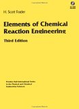 Elements of Chemical Reaction Engineering 3rd 9780135317082 Front Cover