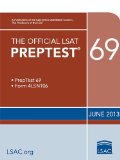 Official LSAT PrepTest 69 (June 2013 LSAT) 2013 9780984636082 Front Cover