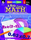 180 Days of Math for Fifth Grade Practice, Assess, Diagnose  9781425808082 Front Cover