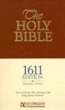 KJV Bible 1611 Edition 2005 9781565638082 Front Cover