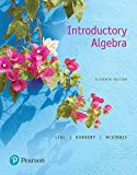 Introductory Algebra 11th 9780134474083 Front Cover