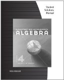 Elementary and Intermediate Algebra 4th 2011 9781111575083 Front Cover