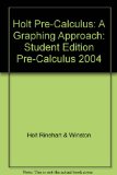 Precalculus A Graphing Approach 4th 2004 9780030696084 Front Cover